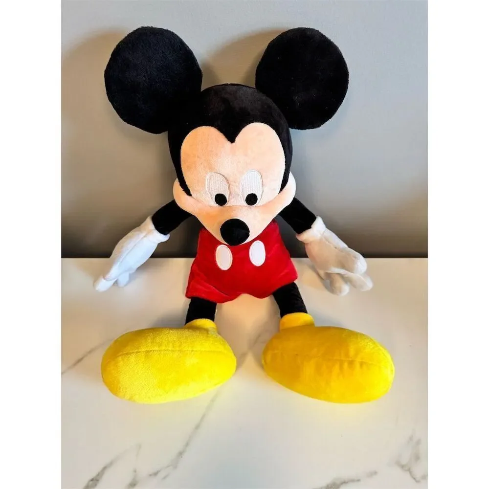 Disney Parks Mickey Mouse Character Plush Doll Medium 18